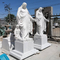 BLVE White Stone Carving Religious Jesus Statue Life Size Christ The Redeemer Marble Statue Large Outdoor Sculptures
