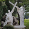 Carrying Cross Jesus Marble Statues 14 Stations Of The Cross Stone Carving Virgin Mary Sculpture Religious Outdoor