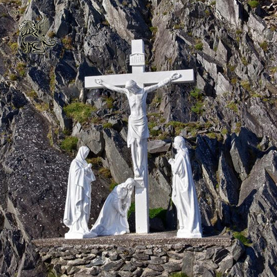 Life Size Dead Jesus Crucified Bronze Sculpture 14 Stations Of The Cross Casting Copper Brass Metal Religious Outdoor