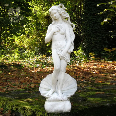 Marble Aphrodite Statue Life Size Naked Greek Sexy Goddess Sculpture Hand Carved Outdoor Garden Decoration