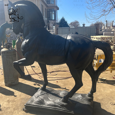 Bronze Roman Horse Sculpture Statue Antique Copper Metal Art Animal Statues Outdoor Landscape Large