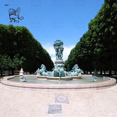Fontaine de l'Observatoire Outdoor Bronze Figure Fountain Famous Large Horse Statues Fountains Garden Decoration
