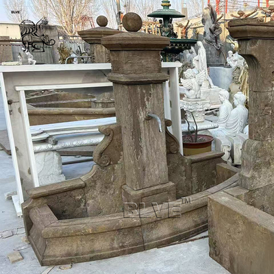 Stone Wall Fountains Antique Italian Marble Garden Fountain Design Large Outdoor Home Decoration