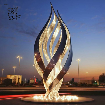 Stainless Steel Sunflower Sculpture Metal Big Flower Statue Large Garden Art Decorative Outdoor Customized