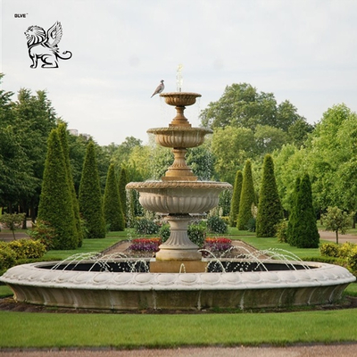 Marble Italian Garden Fountain Modern Front Yard Fountains Home Decor Large Outdoor