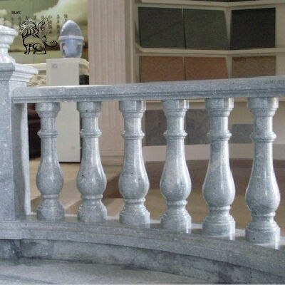 Natural Stone Granite Balustrade Marble Handrail Decorative Outdoor Railing Balcony Design Villa Hotel Garden