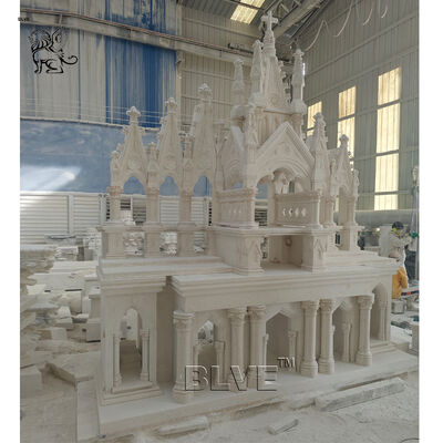 Marble Church Altar Natural Stone Christian Religious Catholic Praying Altar Church Project Luxury Large