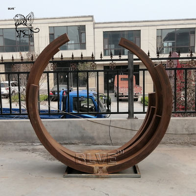 Corten Steel Sculpture Stainless Steel Abstract Large Outdoor Art Metall Garden Decoration
