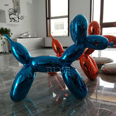 Balloon Dog Stainless Steel Jeff Koons Sculpture Abstract Modern Art Metal Decoration